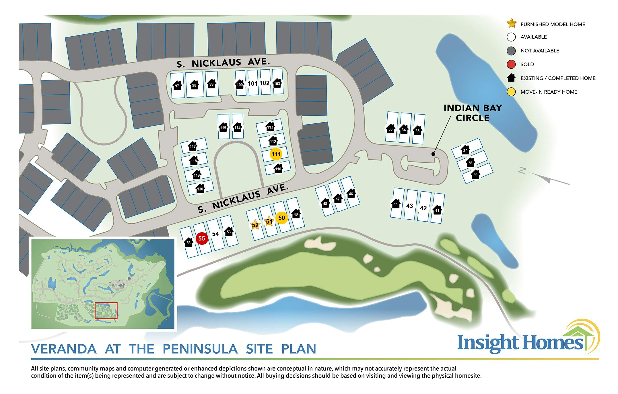 The Peninsula Siteplan