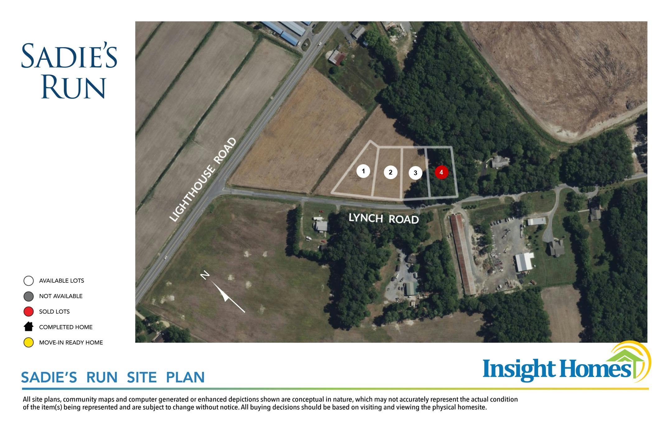 Sadie's Run Siteplan
